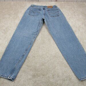 VINTAGE Levis 560 Loose Fit Straight Leg Womens 12R Blue Denim 30x31 USA 90s